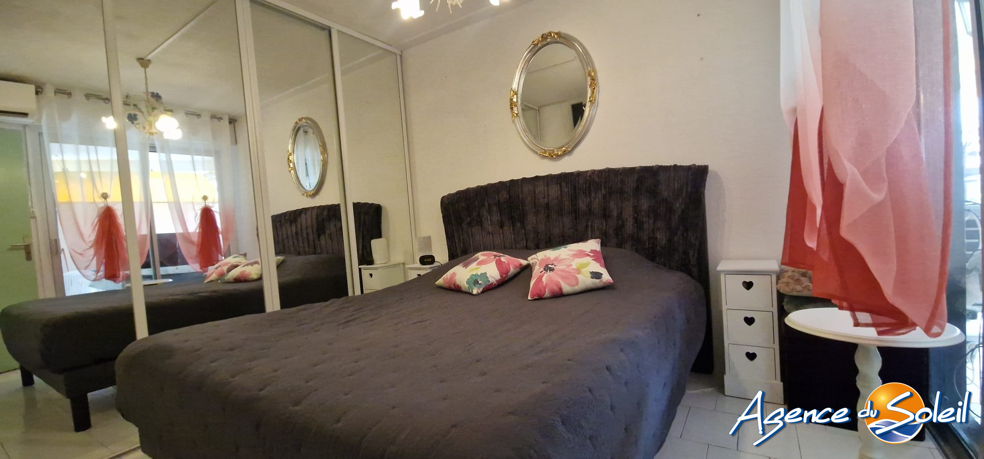 Jardin - Appartement Canet-en-Roussillon (Réf. 19-11095-AGENCEDUSOLEIL)