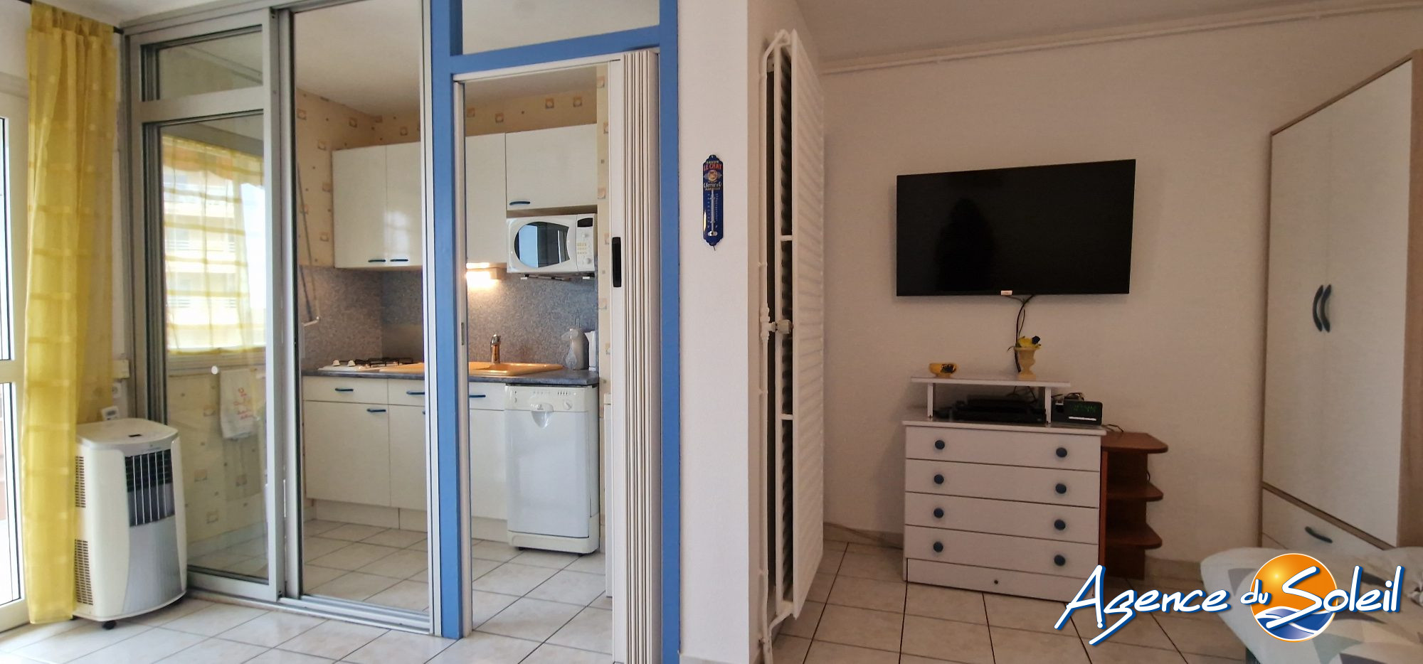 Jardin - Appartement Canet-en-Roussillon (Réf. 19-11096-AGENCEDUSOLEIL)