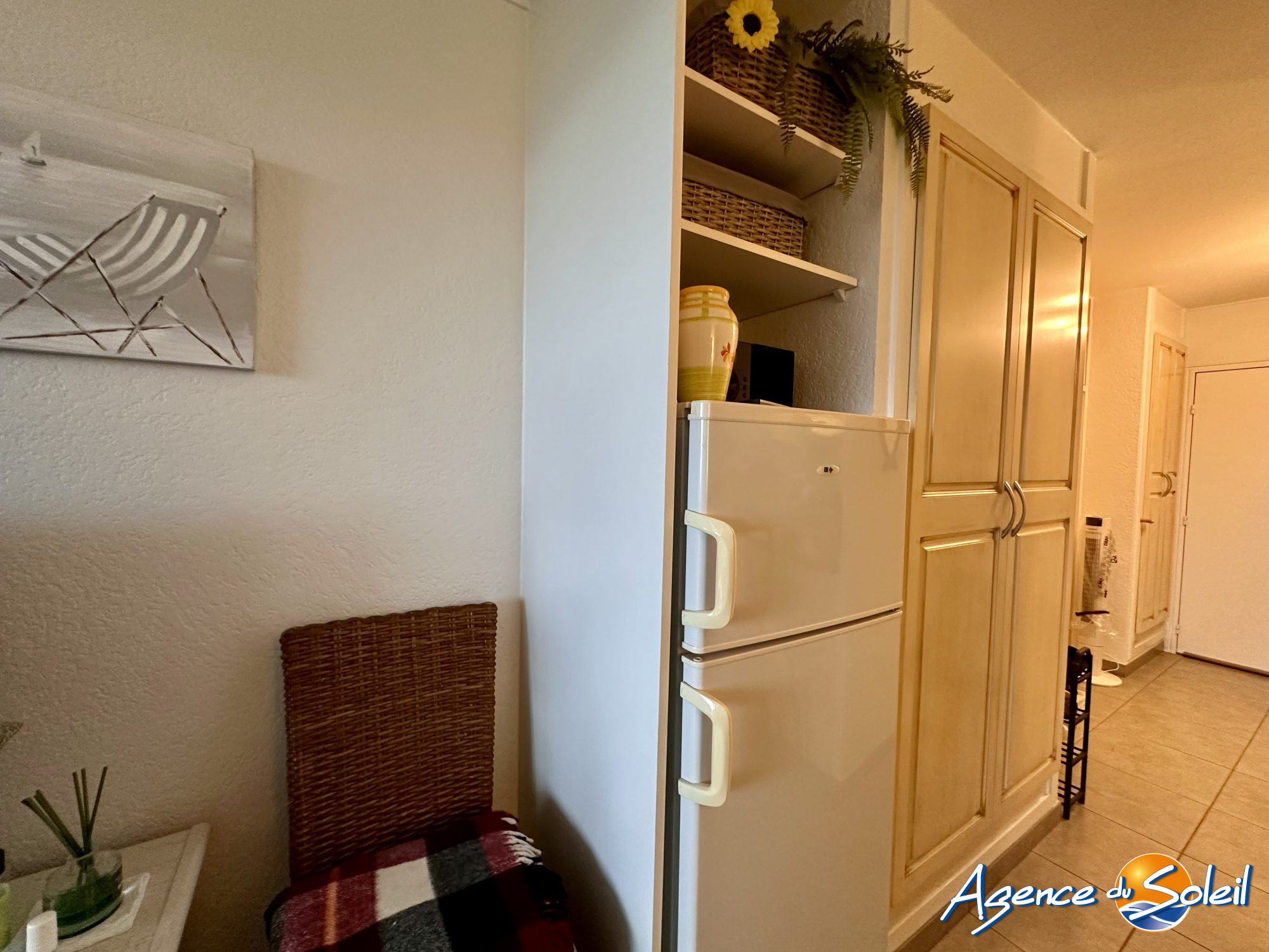 Salle de bain - Appartement Canet-en-Roussillon (Réf. 19-11204-AGENCEDUSOLEIL)