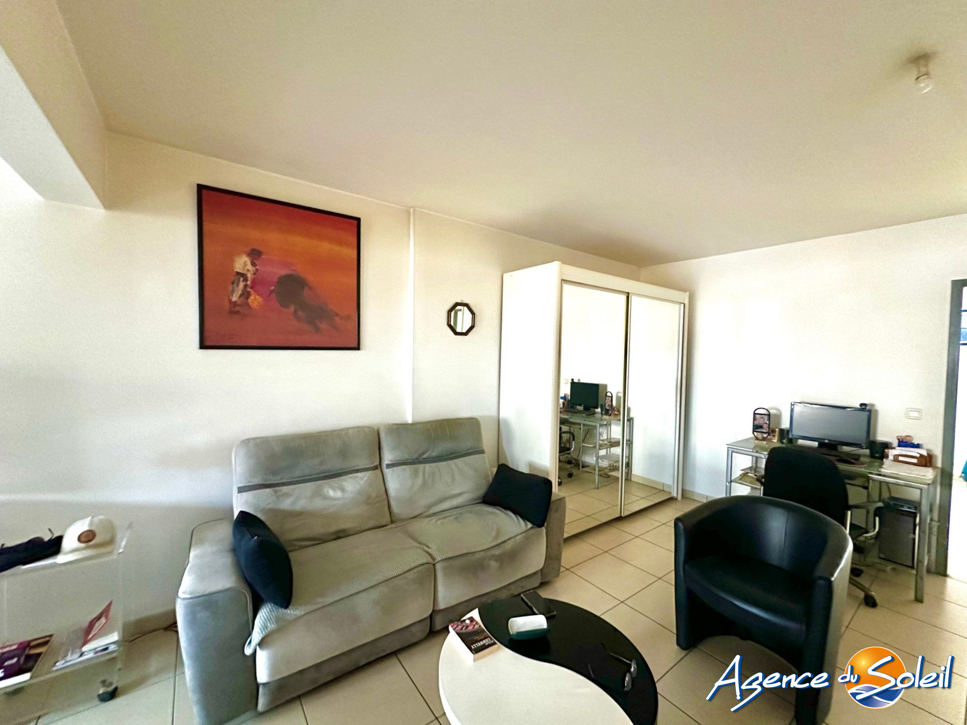 Vue intérieure - Appartement Canet-en-Roussillon (Réf. 19-10709-AGENCEDUSOLEIL)