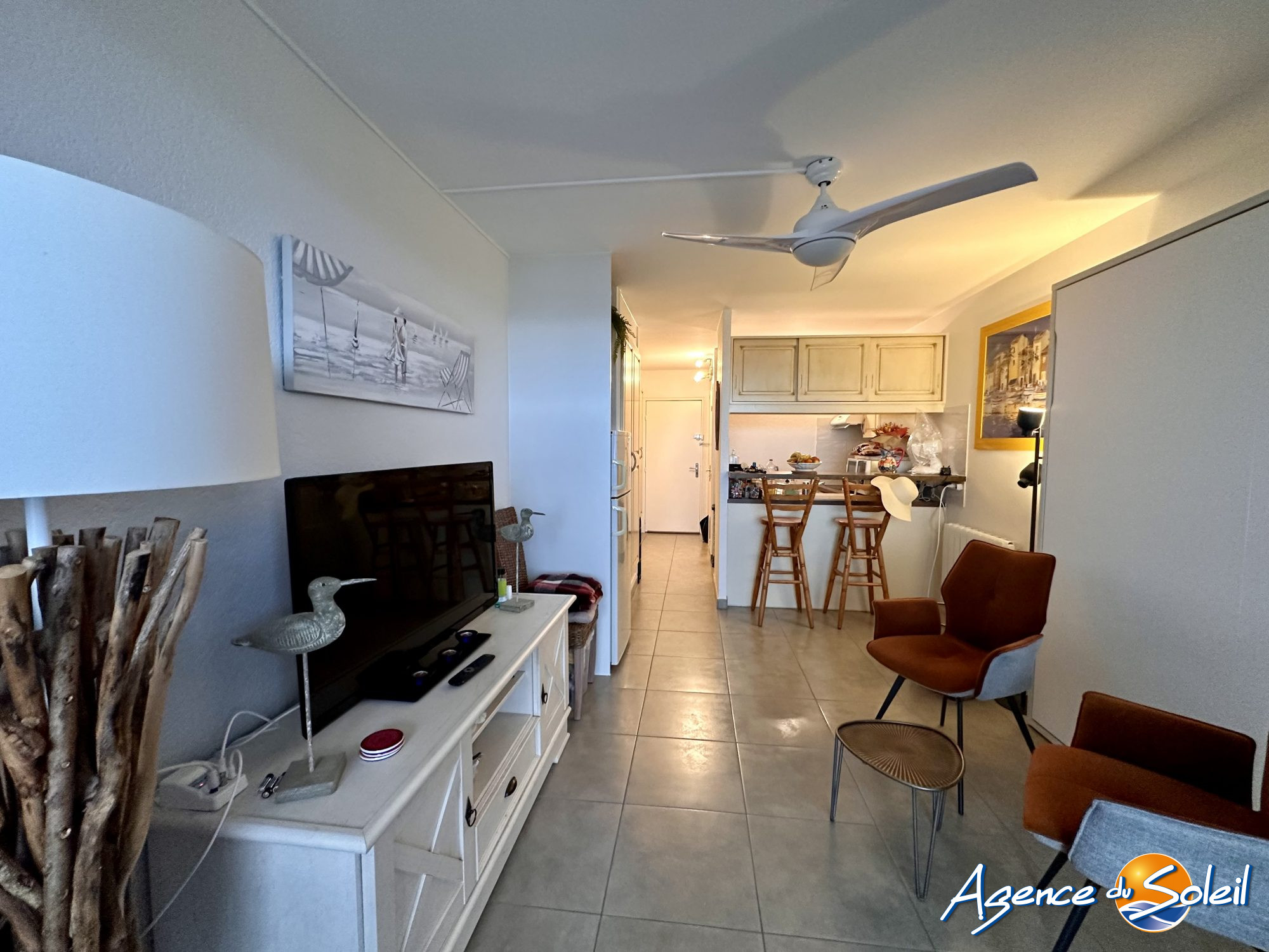 Cuisine - Appartement Canet-en-Roussillon (Réf. 19-10721-AGENCEDUSOLEIL)